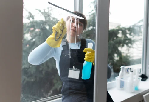 Nettoyage de vitres intérieures et extérieures à Manhac